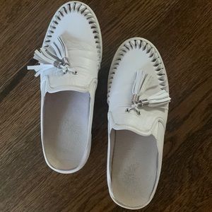 White JSlide Sneakers